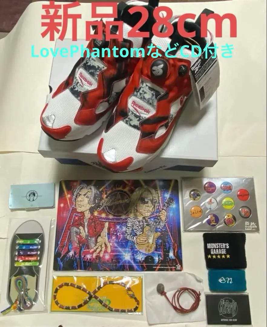 【新品希少品　Good付】B'z 稲葉スニーカー ReebokINSTAPUMP