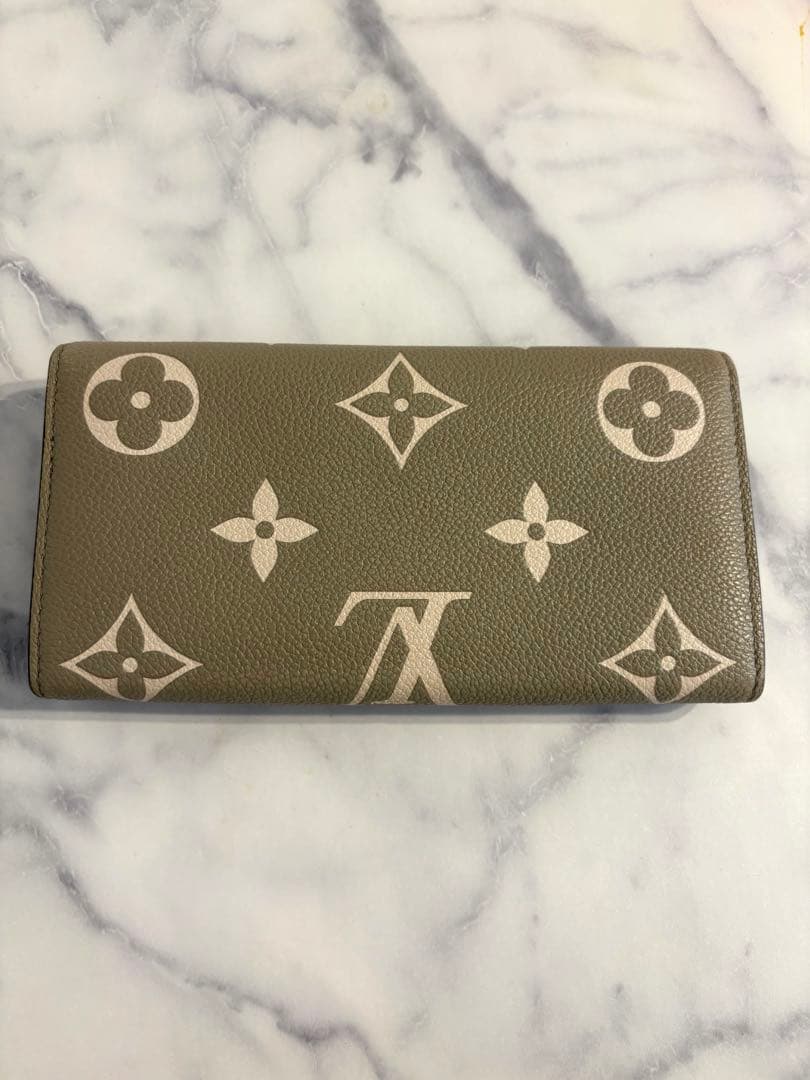 LOUIS VUITTON アンプラント ポルトフォイユ・サラ 長財布