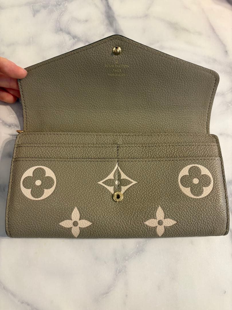 LOUIS VUITTON アンプラント ポルトフォイユ・サラ 長財布