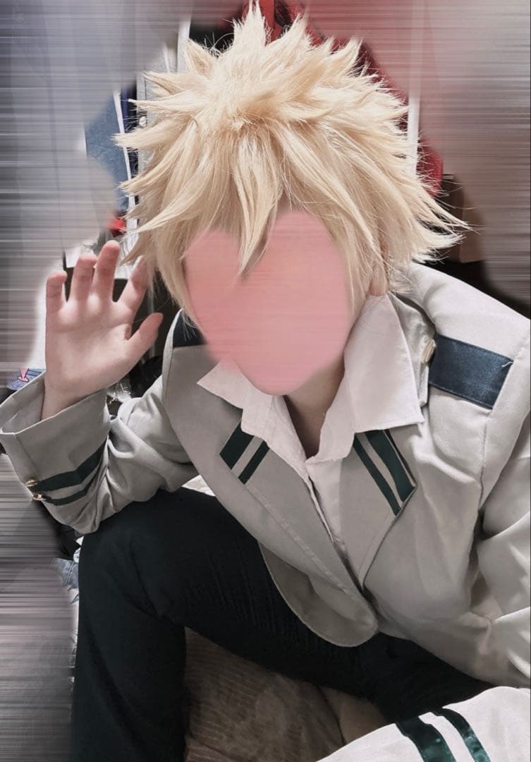 爆豪勝己 コスプレ 男性 衣装セット Mサイズ