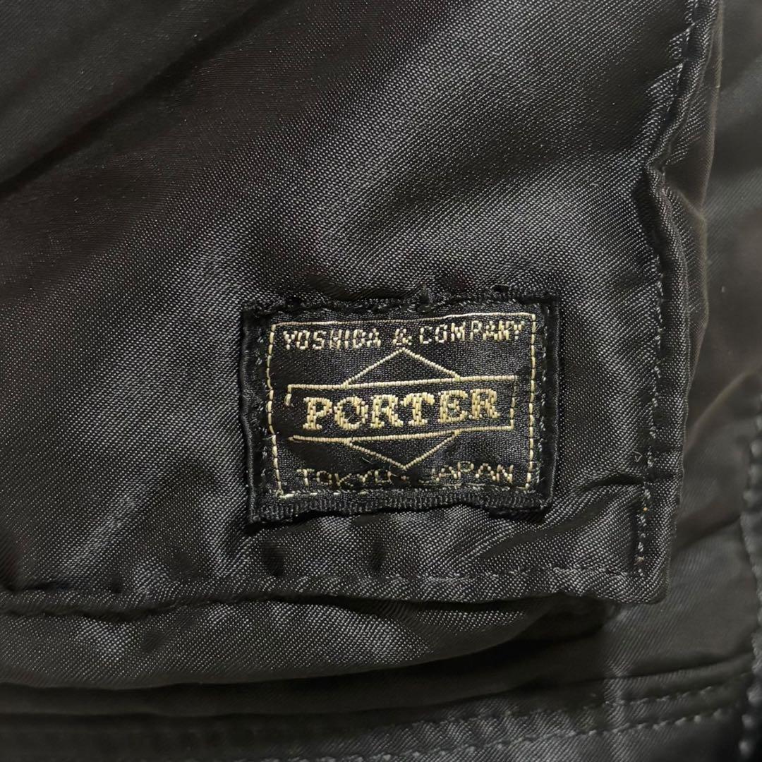 極美品 ポーター タンカー バックパック リュックサック ナイロン ブラック