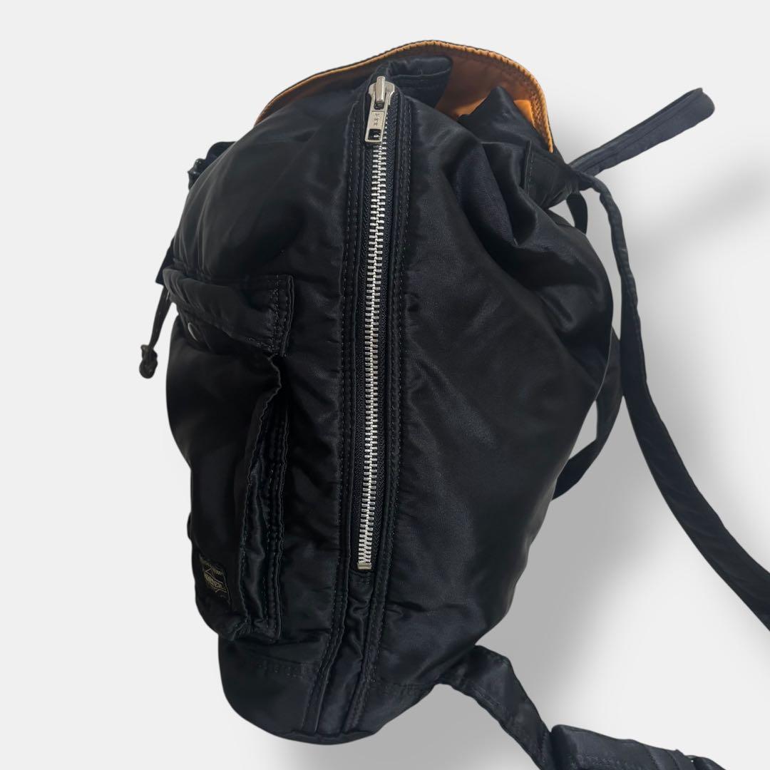 極美品 ポーター タンカー バックパック リュックサック ナイロン ブラック