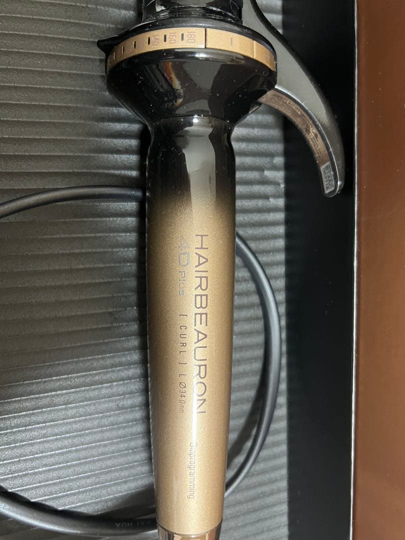 へビューロン　4Dプラス　L カールアイロン　バイオプログラミング　34mm