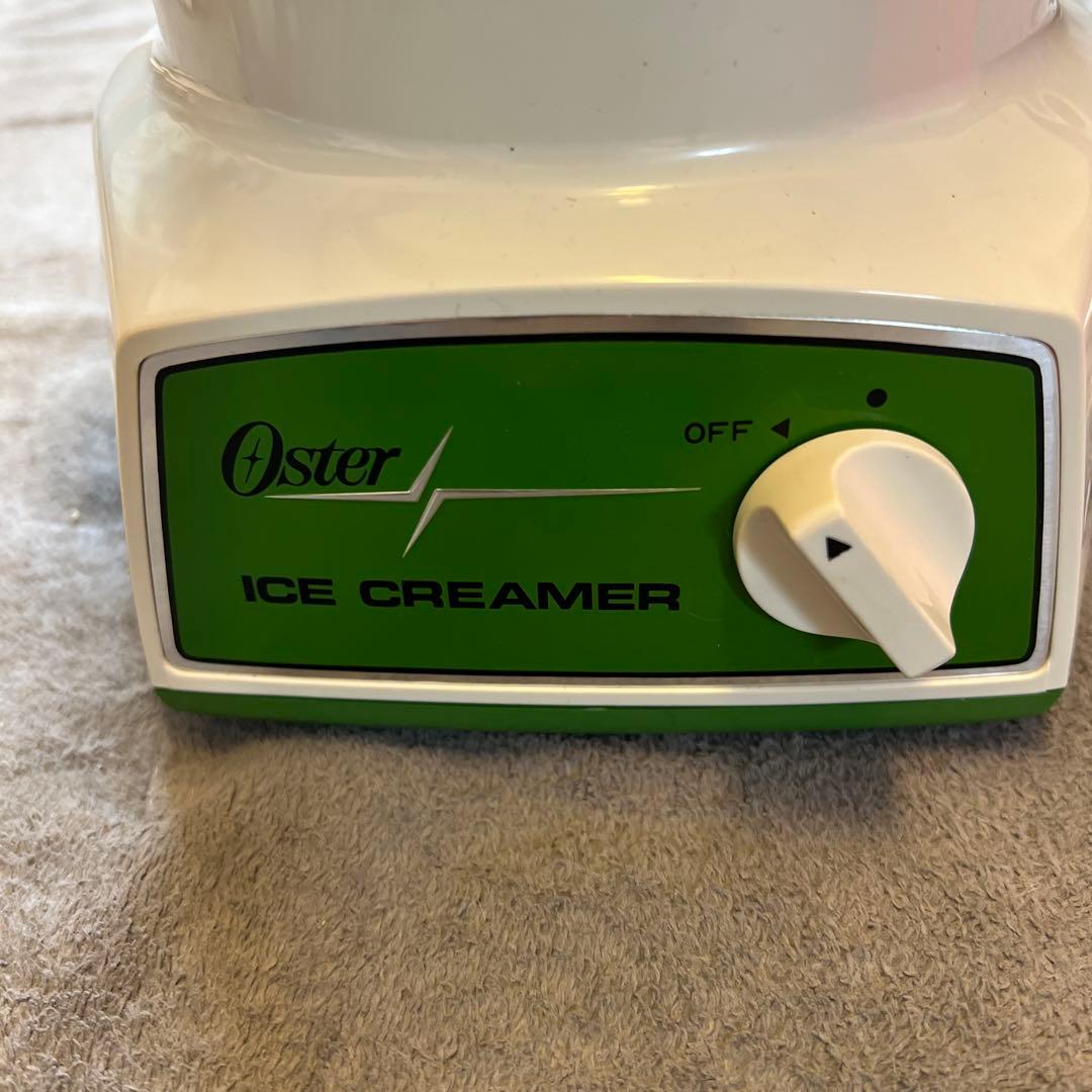 希少　昭和レトロ　動作確認済み　Oster アイスクリーマー
