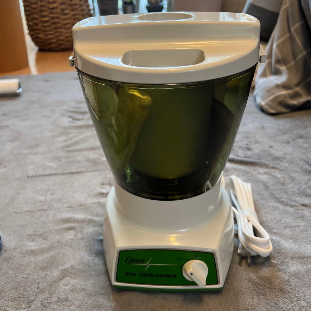 希少　昭和レトロ　動作確認済み　Oster アイスクリーマー
