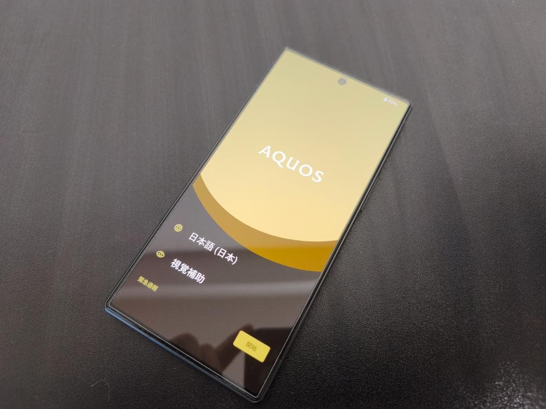 【ほぼ新品】AQUOS R10 256GB チャコールブラック【オマケ付き】