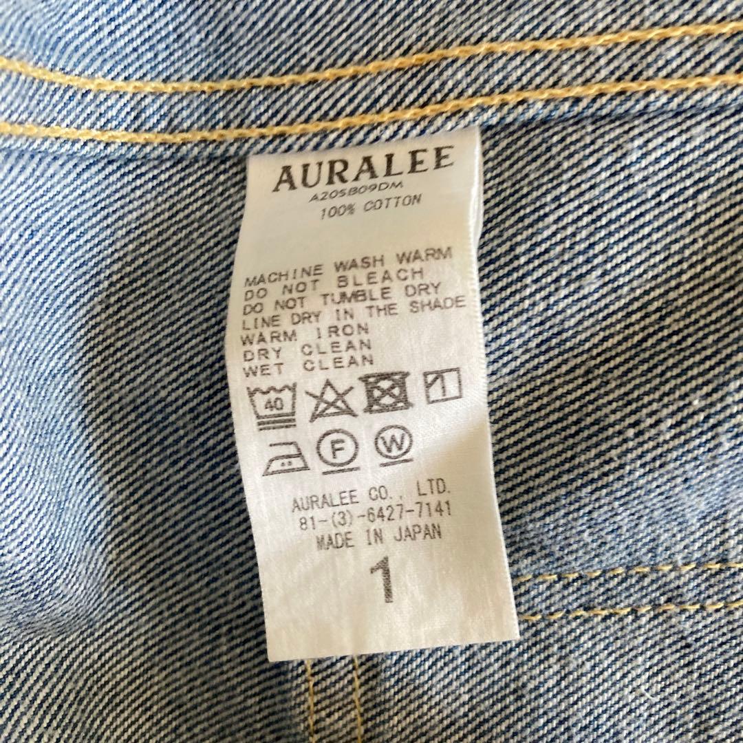 AURALEE オーラリー デニムジャケット ①