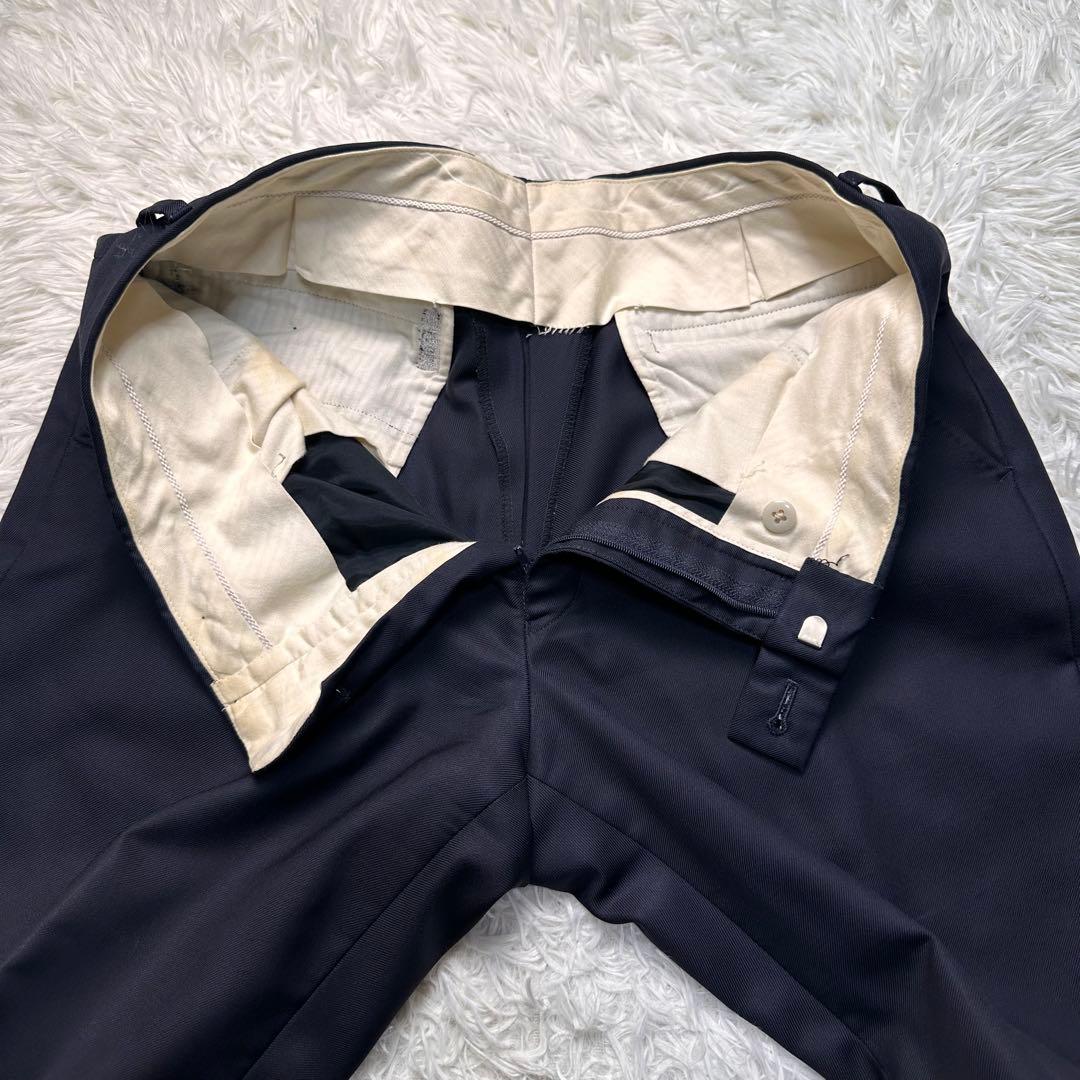 現行 良品 ポールスミス 水玉裏地 セットアップ ネイビー M