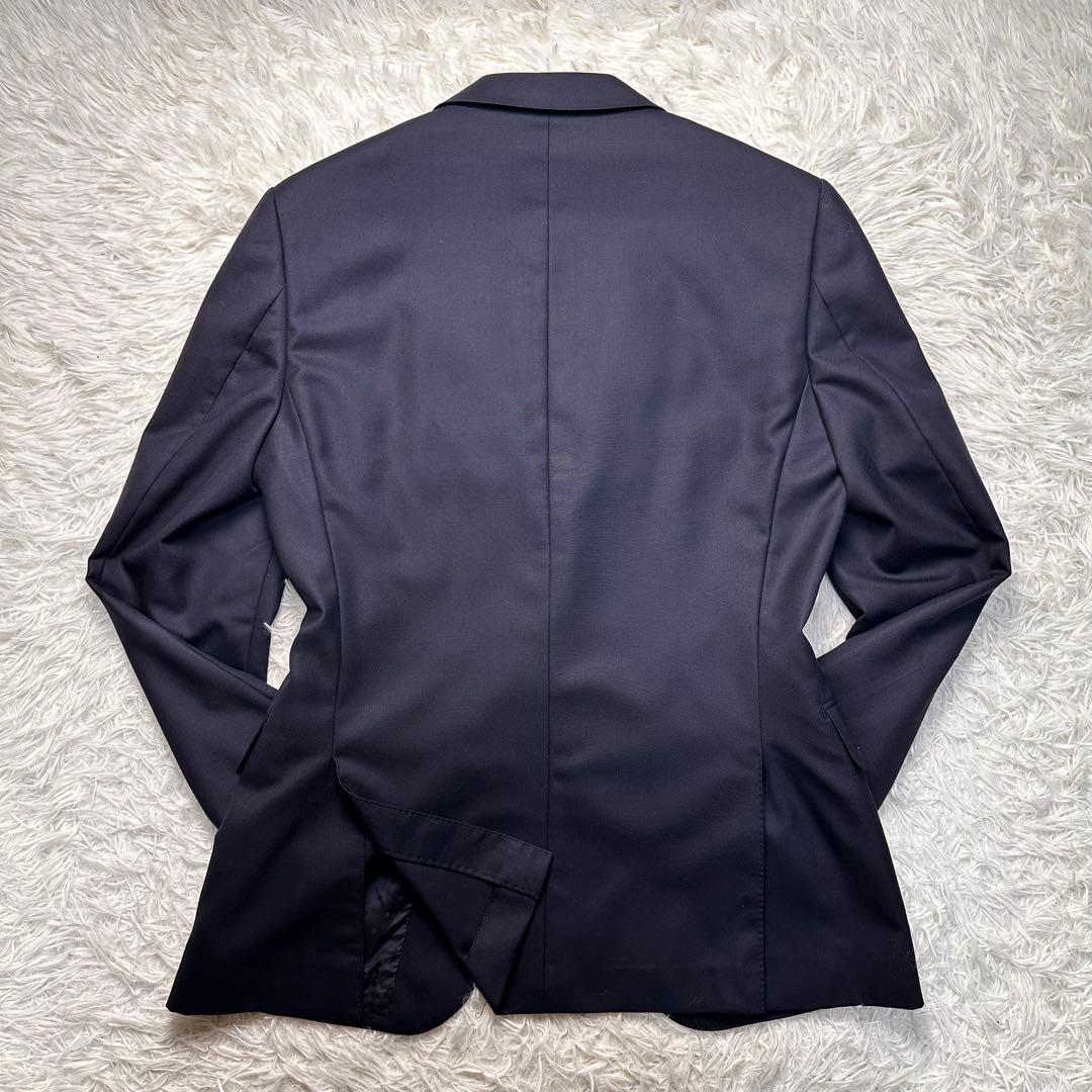 現行 良品 ポールスミス 水玉裏地 セットアップ ネイビー M