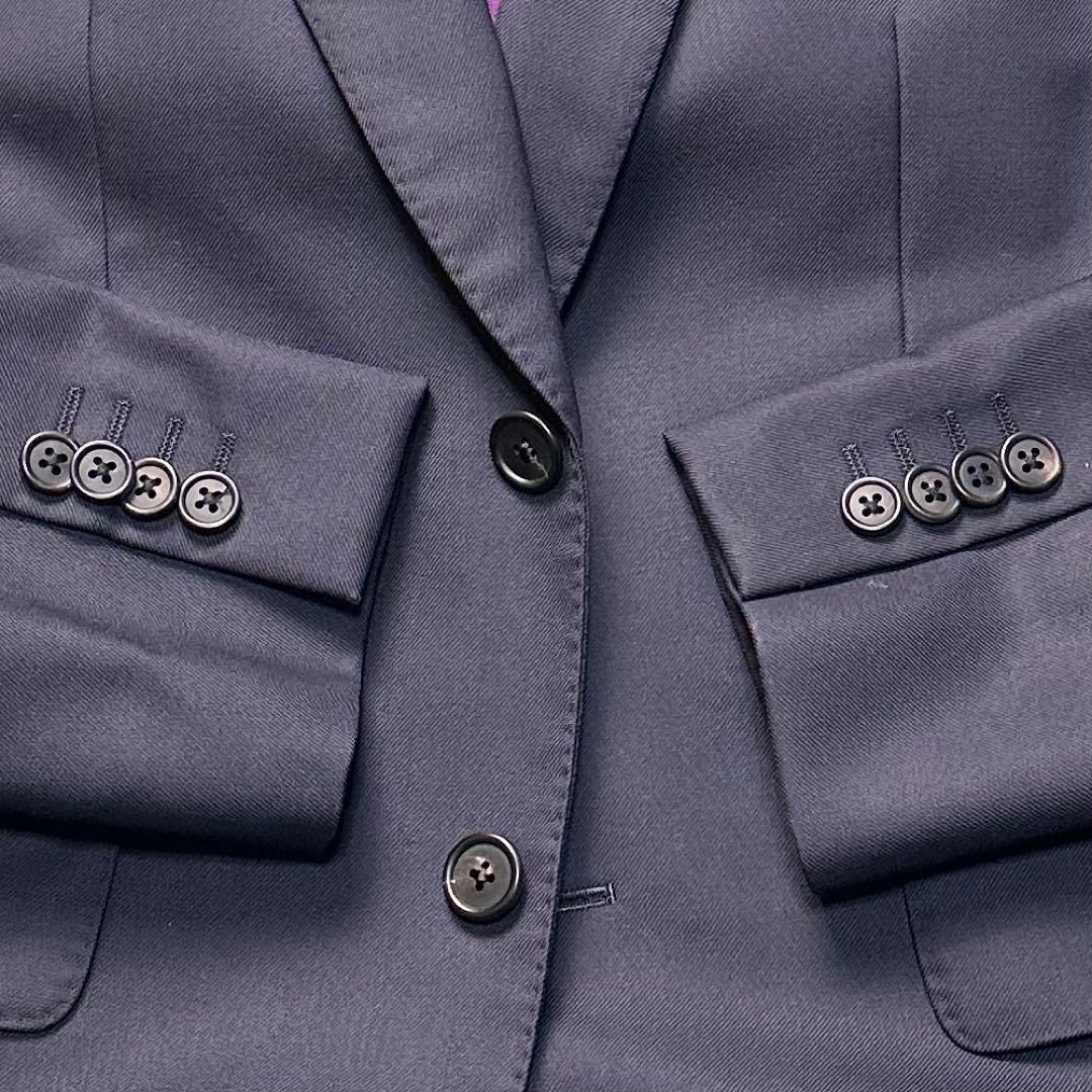 現行 良品 ポールスミス 水玉裏地 セットアップ ネイビー M