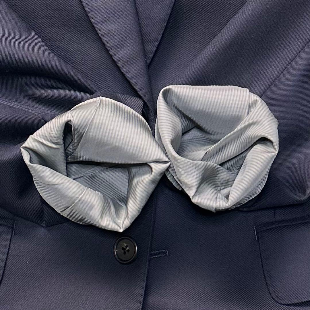 現行 良品 ポールスミス 水玉裏地 セットアップ ネイビー M