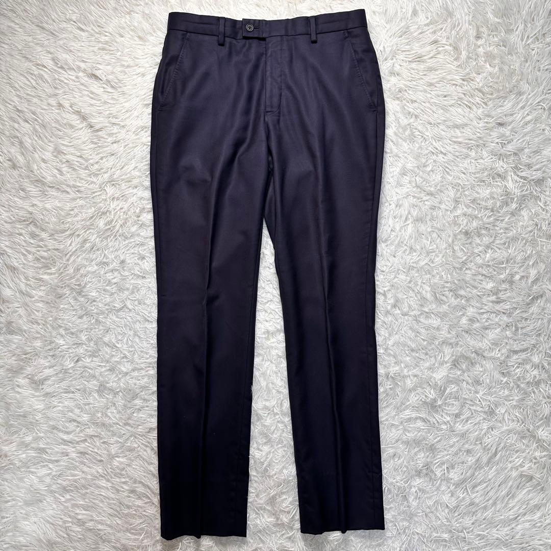 現行 良品 ポールスミス 水玉裏地 セットアップ ネイビー M