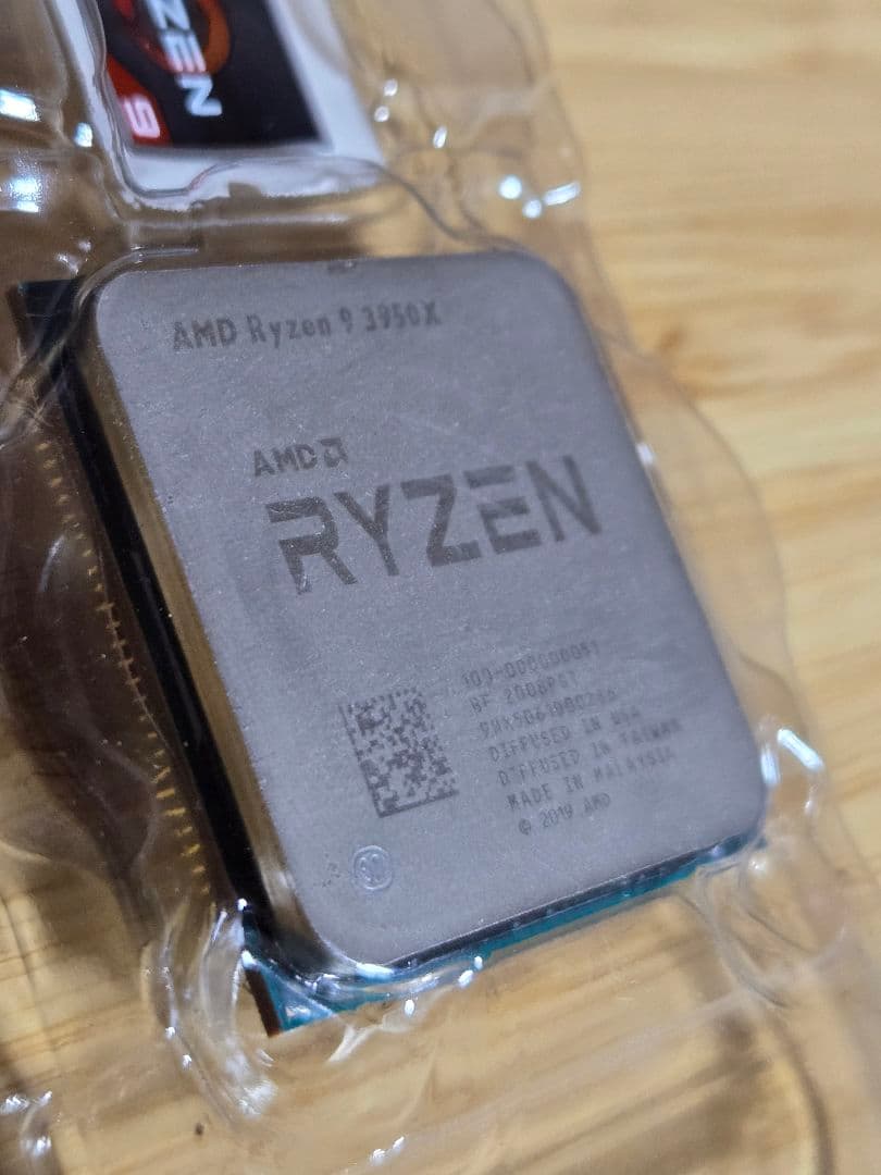 【完動品】AMD Ryzen 9 3950X CPU