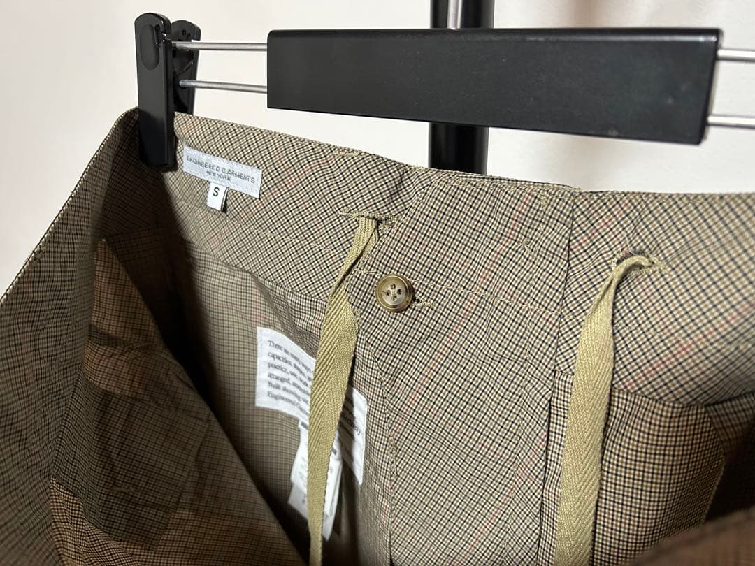 Engineered Garments NEW YORK チェックパンツ