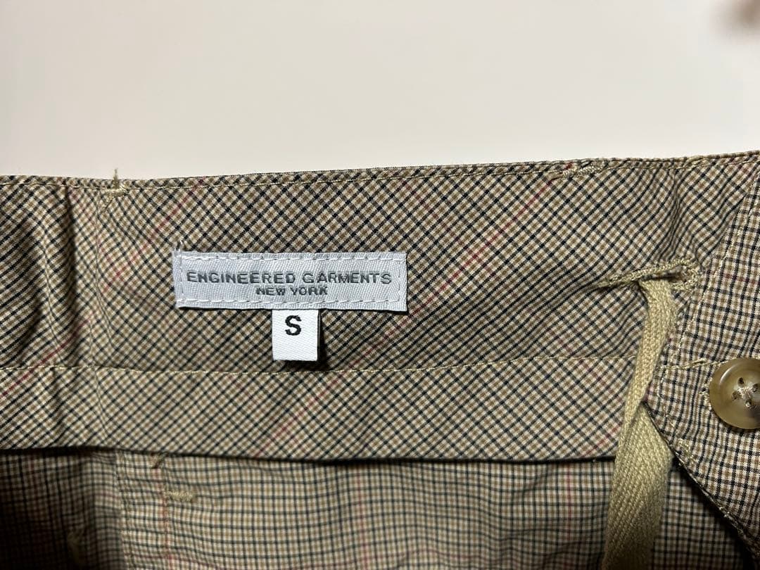 Engineered Garments NEW YORK チェックパンツ