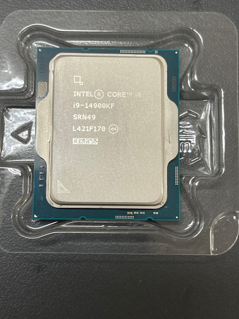CPU intel Core i9-14900KF 清掃済み