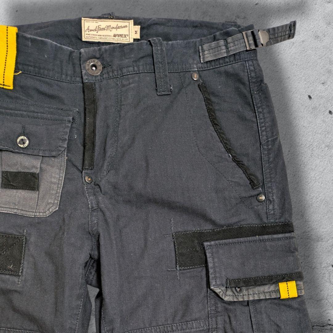 AVIREX アーカイブ ギミック カーゴパンツ Y2K ミリタリー M