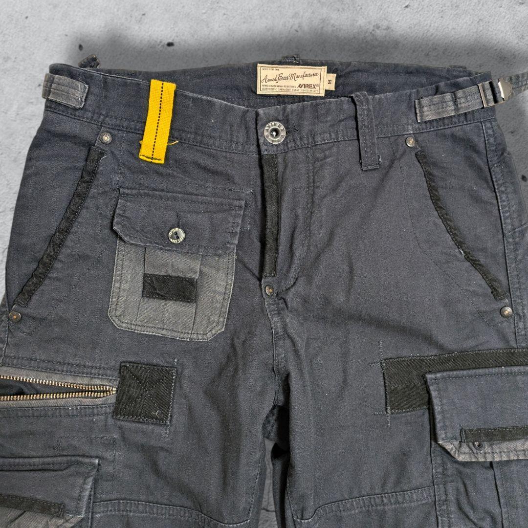 AVIREX アーカイブ ギミック カーゴパンツ Y2K ミリタリー M
