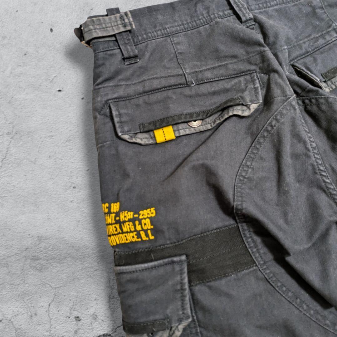AVIREX アーカイブ ギミック カーゴパンツ Y2K ミリタリー M