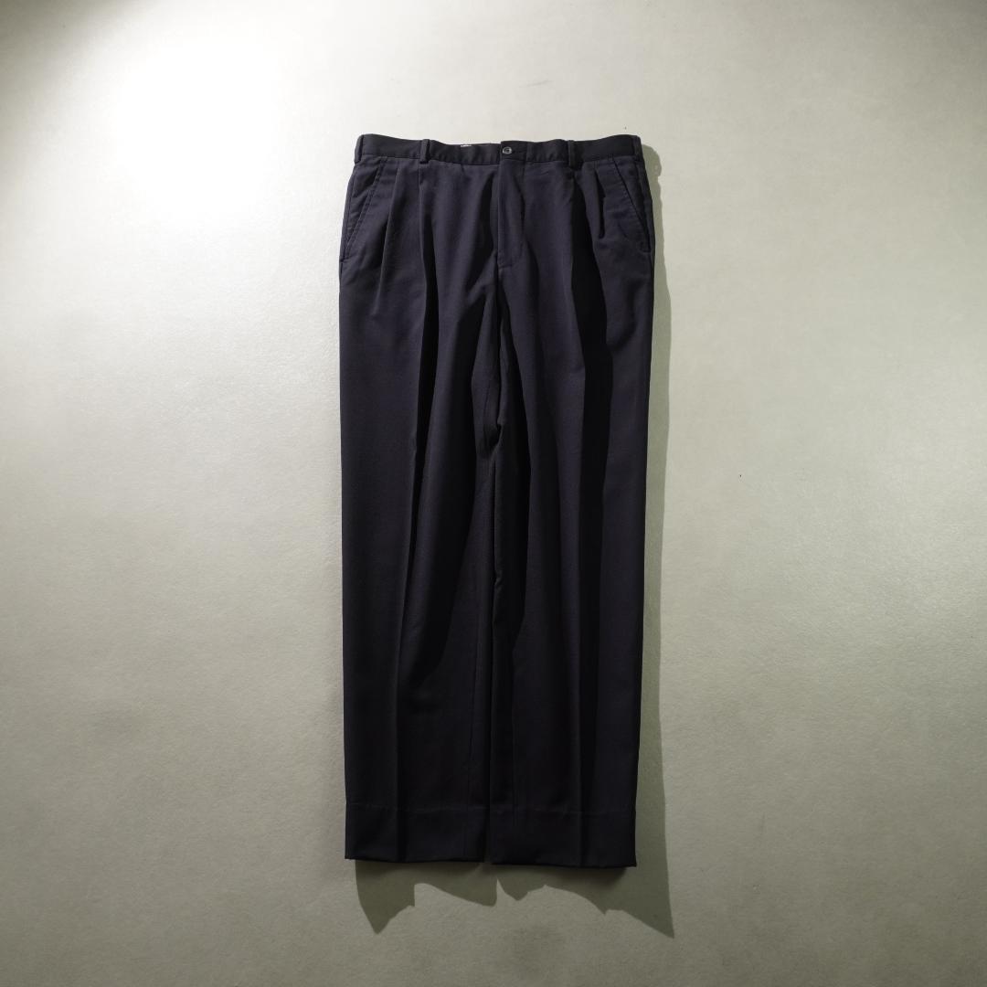 GIANNI VERSACE シングルセットアップスーツ ネイビー/UW350