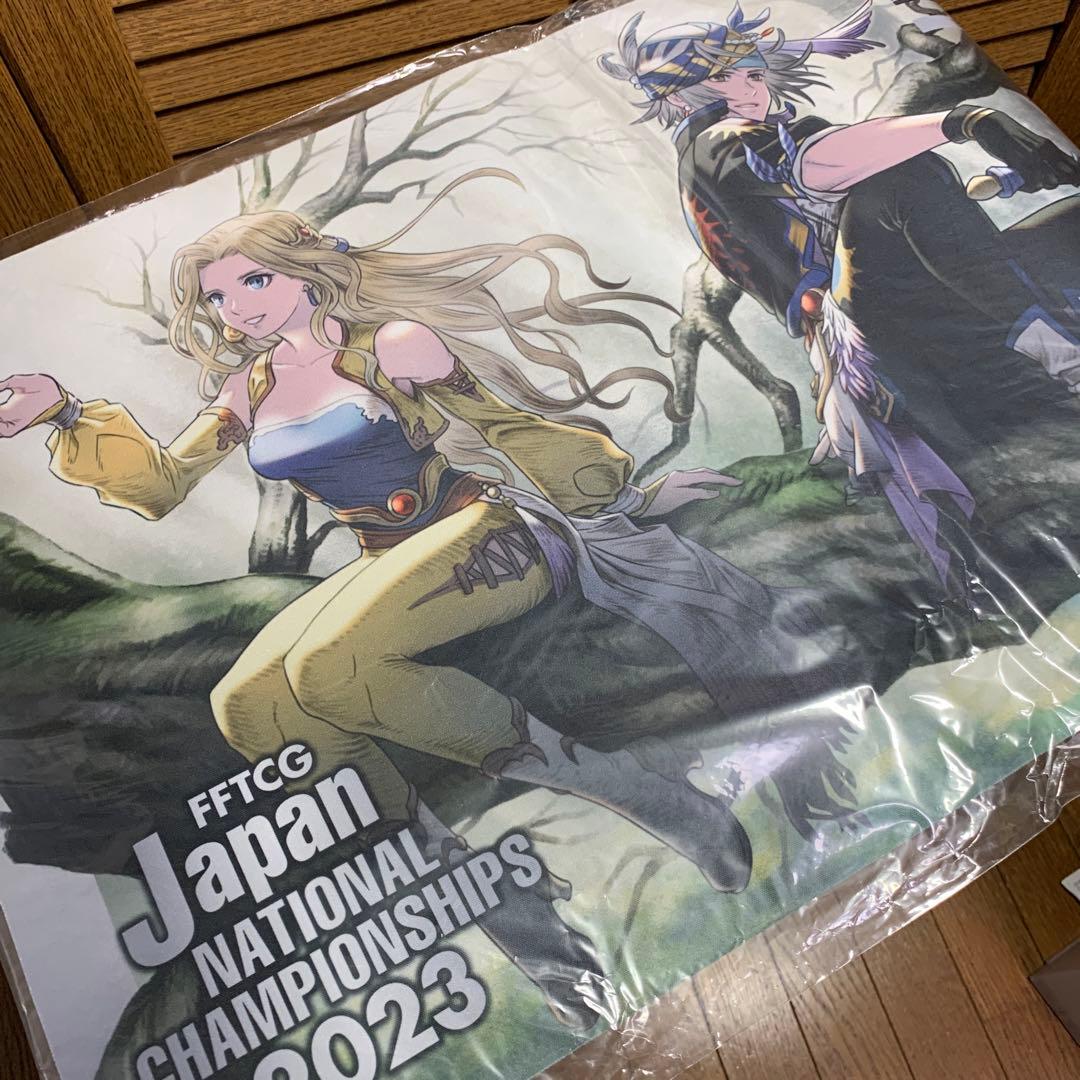 【非売品】FFTCG FF6 セリス　ロック　プレイマット