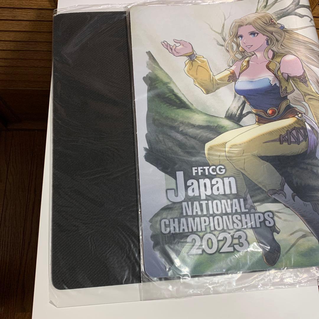 【非売品】FFTCG FF6 セリス　ロック　プレイマット