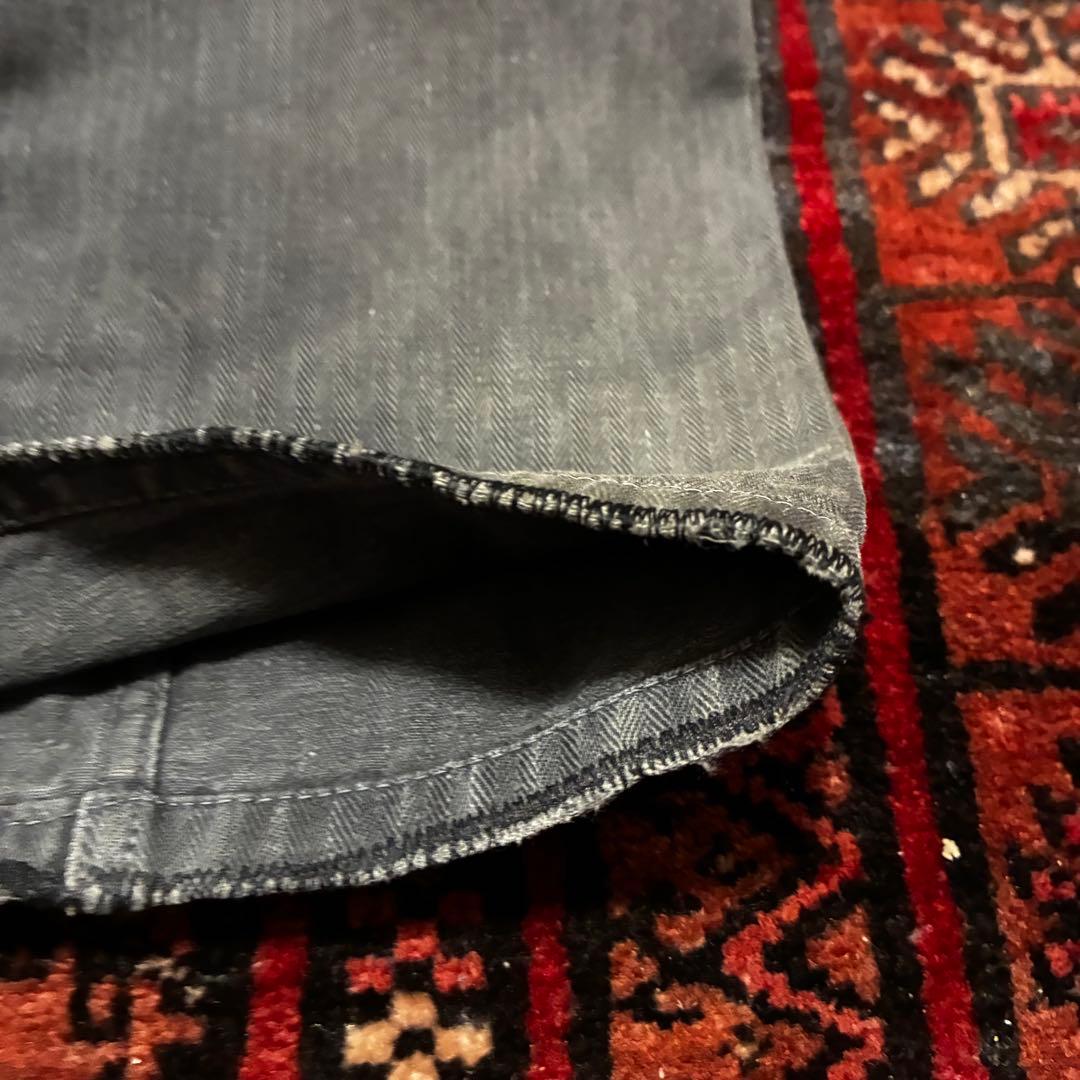 神フェード 70S HBT ユーロワーク ユーロヴィンテージ ブラック L相当