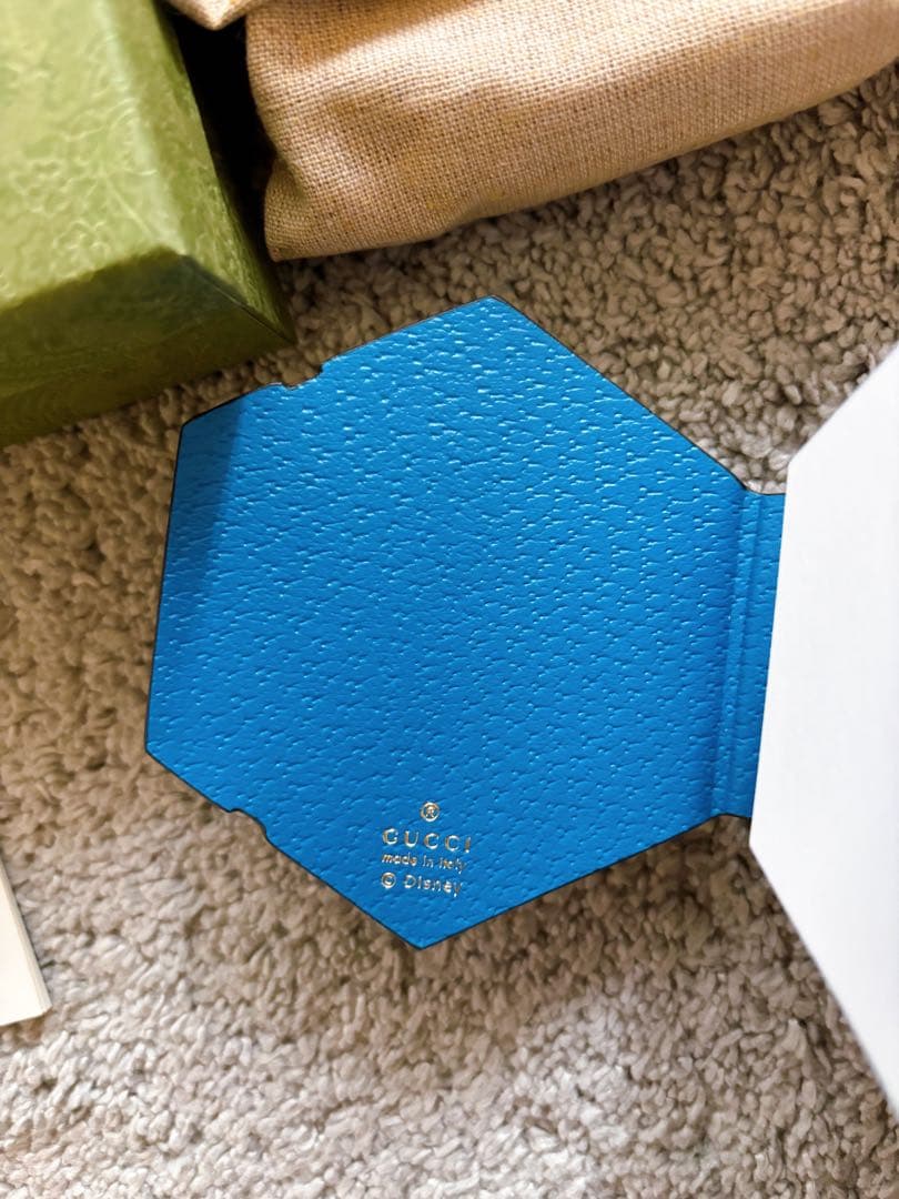 新品 GUCCI グッチ ディズニーコラボ　ドナルドダック メモ帳　ディズニー