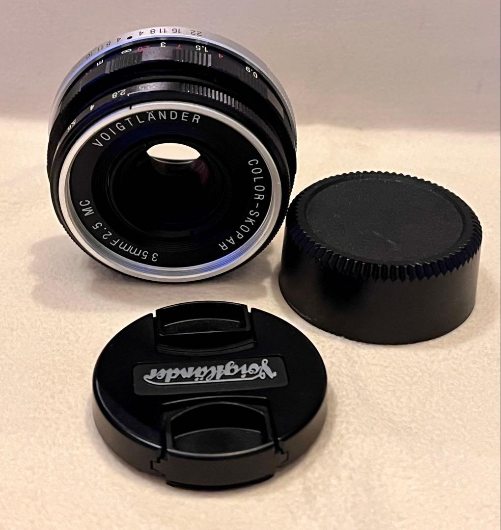 実用品　VOIGTLÄNDER COLOR-SKOPAR 35mm F2.5