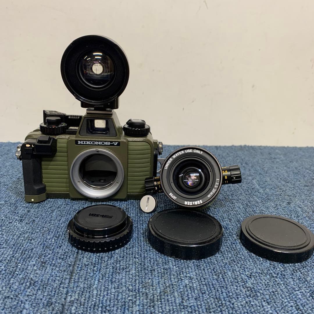 NIKONOS-V モスグリーン　水中カメラ