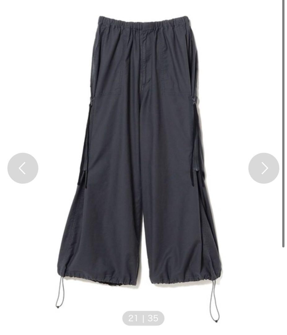 maturely / パラシュートイージーパンツ