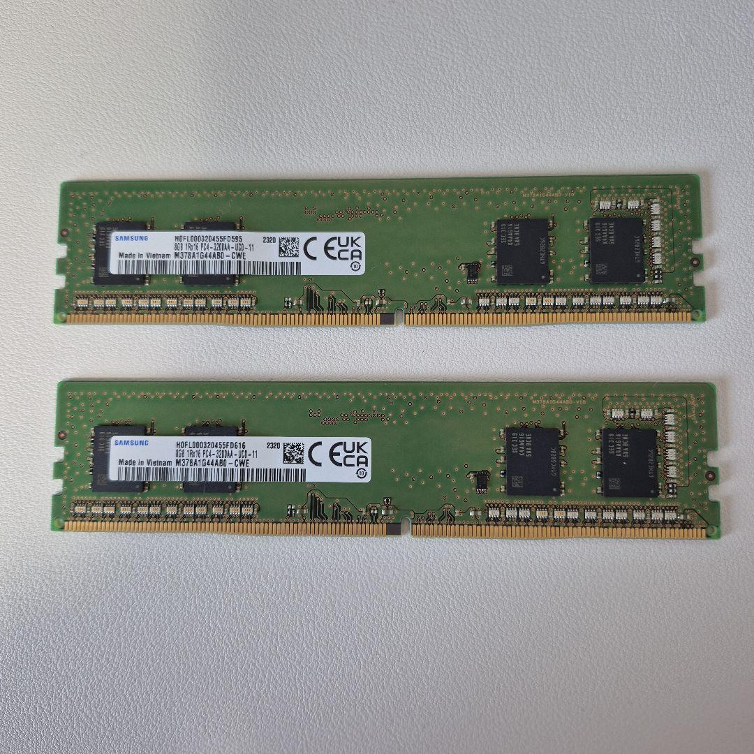 Samsung DDR4 8GB×2 メモリー