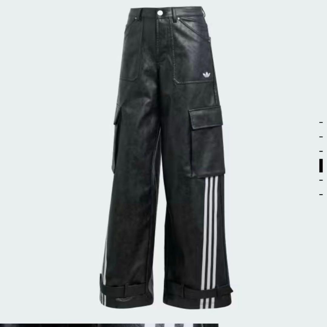Adilenium シーズン 3 ビンテージ フェイクレザーパンツ
