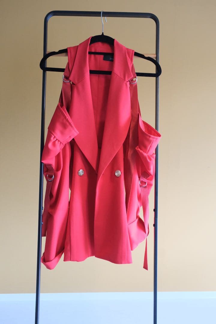 ジャケット・アウター SHIROMA 24AW off shoulder jacket