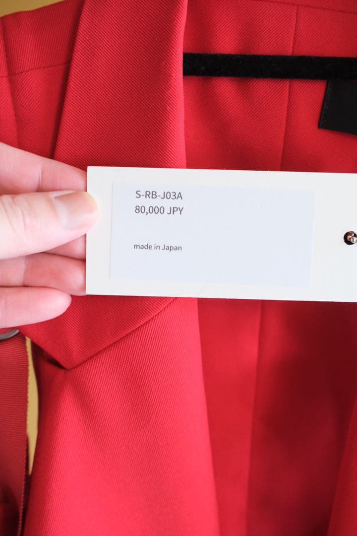 ジャケット・アウター SHIROMA 24AW off shoulder jacket