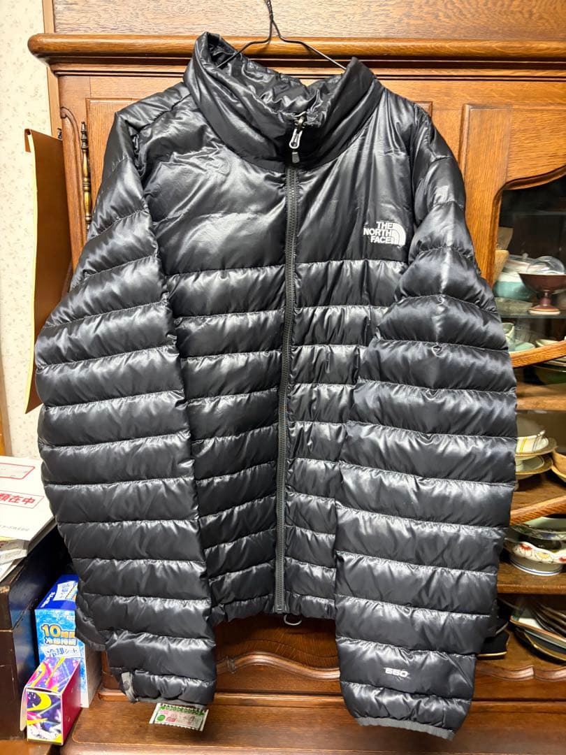 The North Face ブラック ダウンジャケット XXL