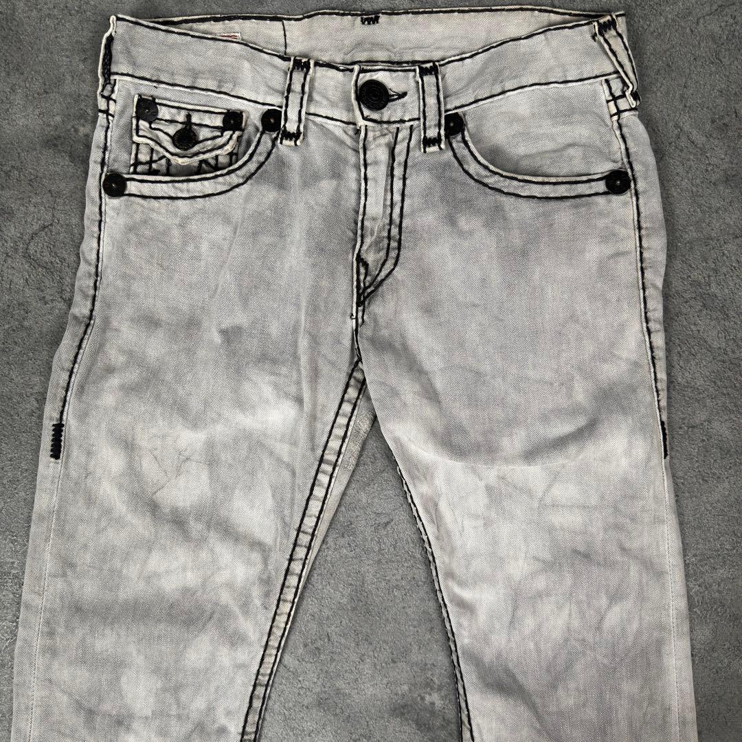 TRUE RELIGION RICKY SUPER T ダメージ加工デニムパンツ