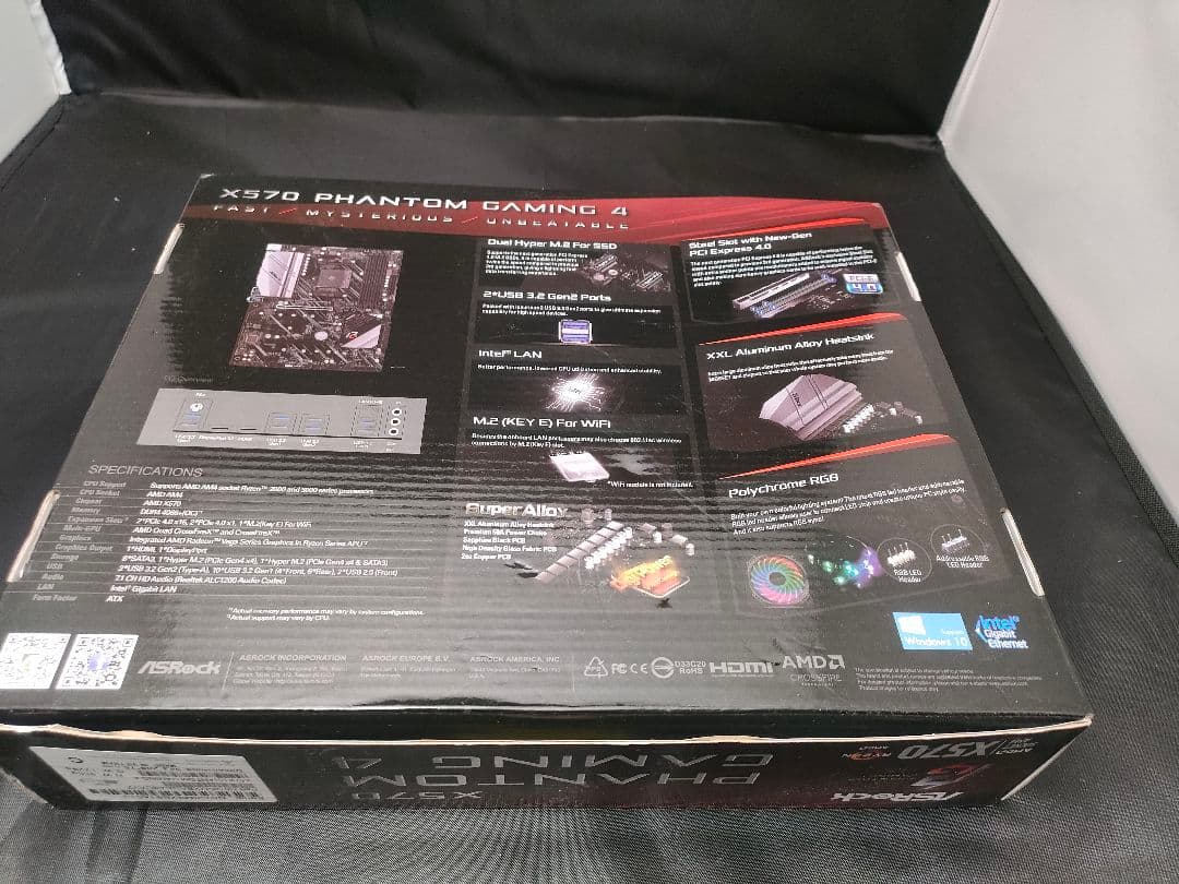 【完全新品未使用】ASRock X570 Phantom Gaming 4