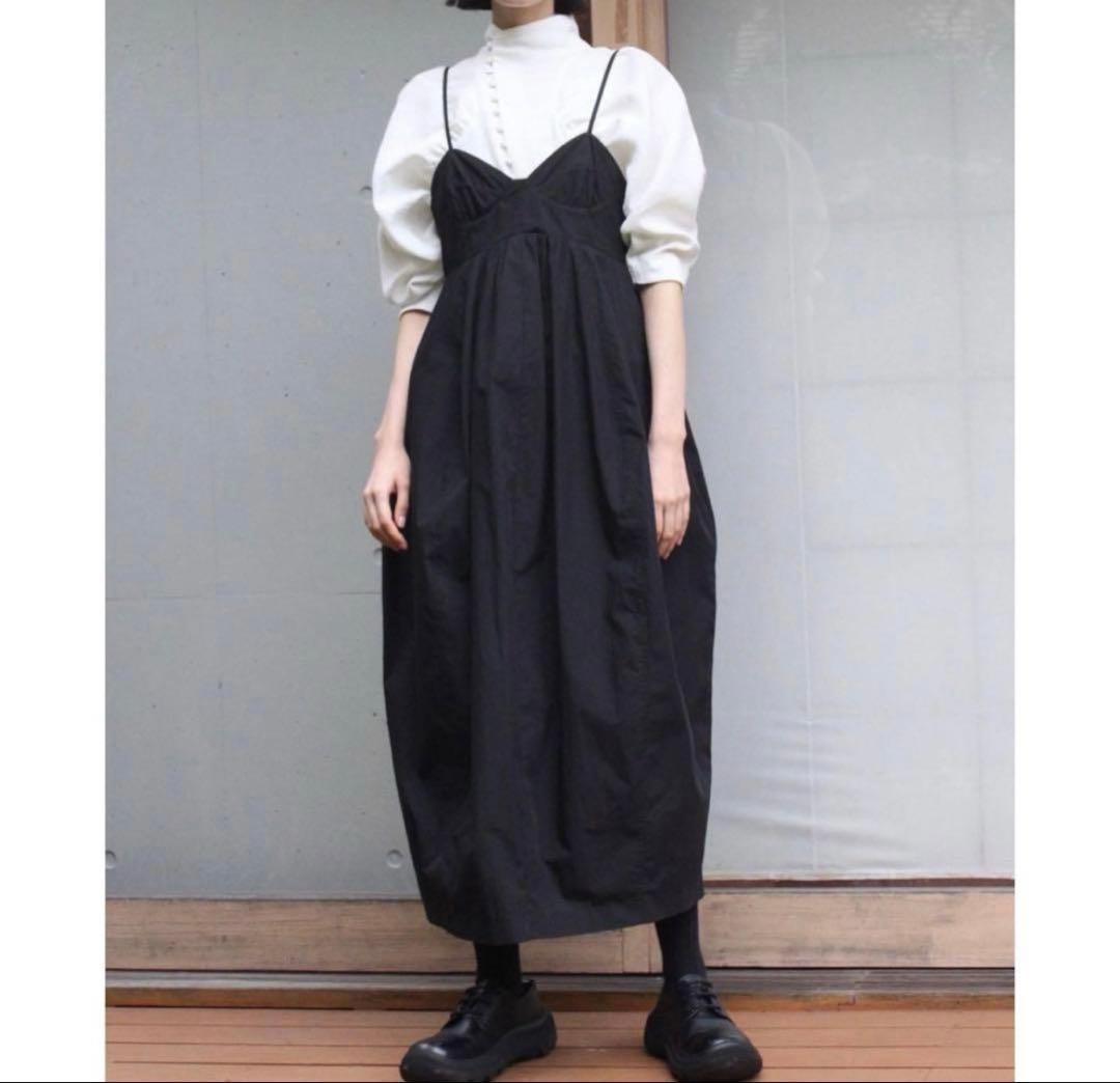 【TELOPLAN】Ying Dress Black フリー　ブラック