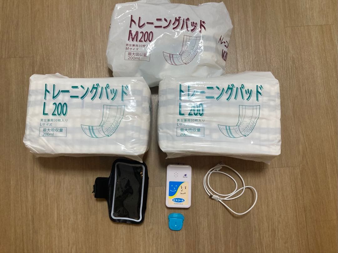ピスコール本体（送信機、受信機）トレーニングパッドL200 未使用60枚