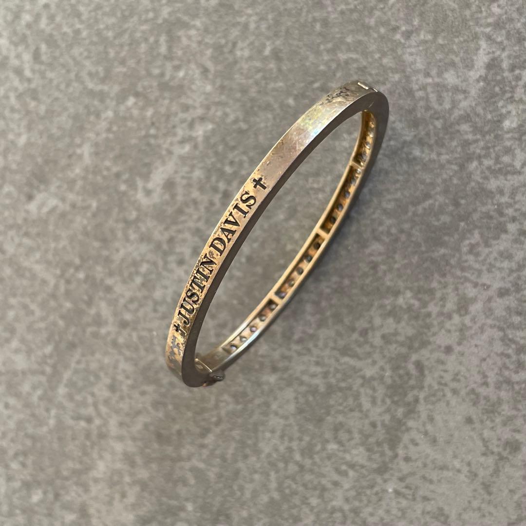 【24H限定セール】　JUSTIN DAVIS バングル　ブレスレット　ゴールド