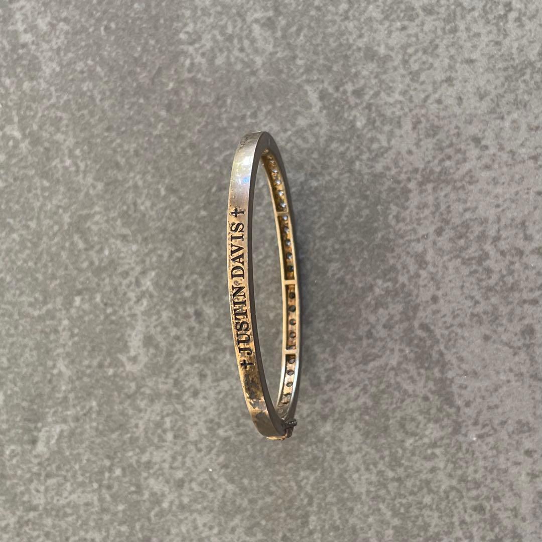 【24H限定セール】　JUSTIN DAVIS バングル　ブレスレット　ゴールド