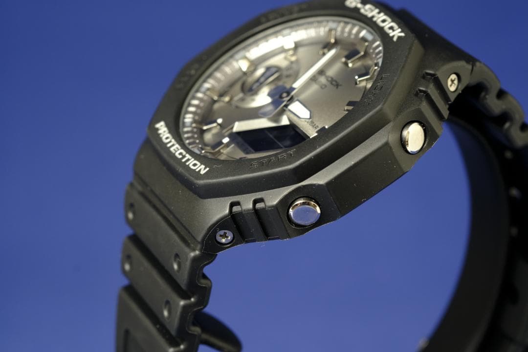 【綺麗】G-SHOCK GA-2100SB メタリック カシオーク (183)