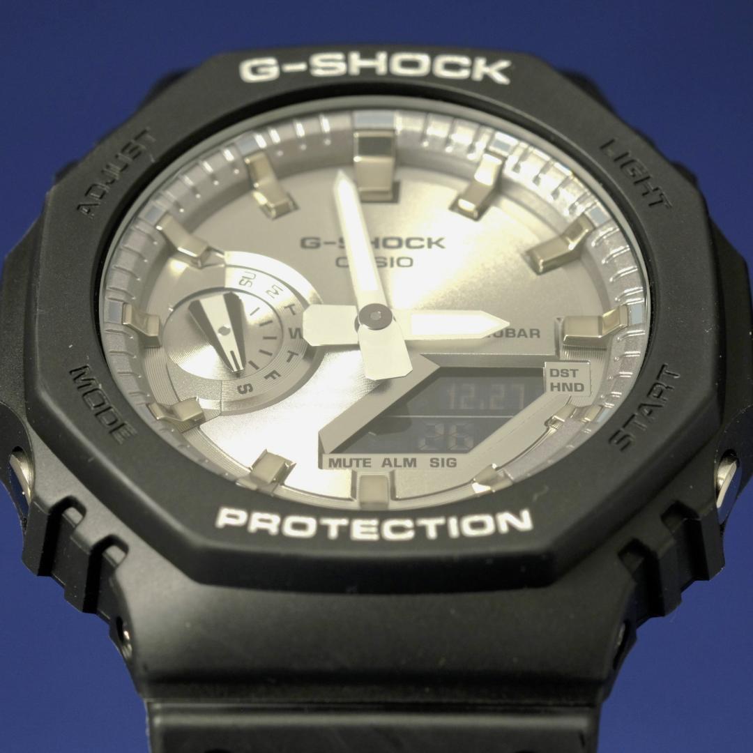 【綺麗】G-SHOCK GA-2100SB メタリック カシオーク (183)