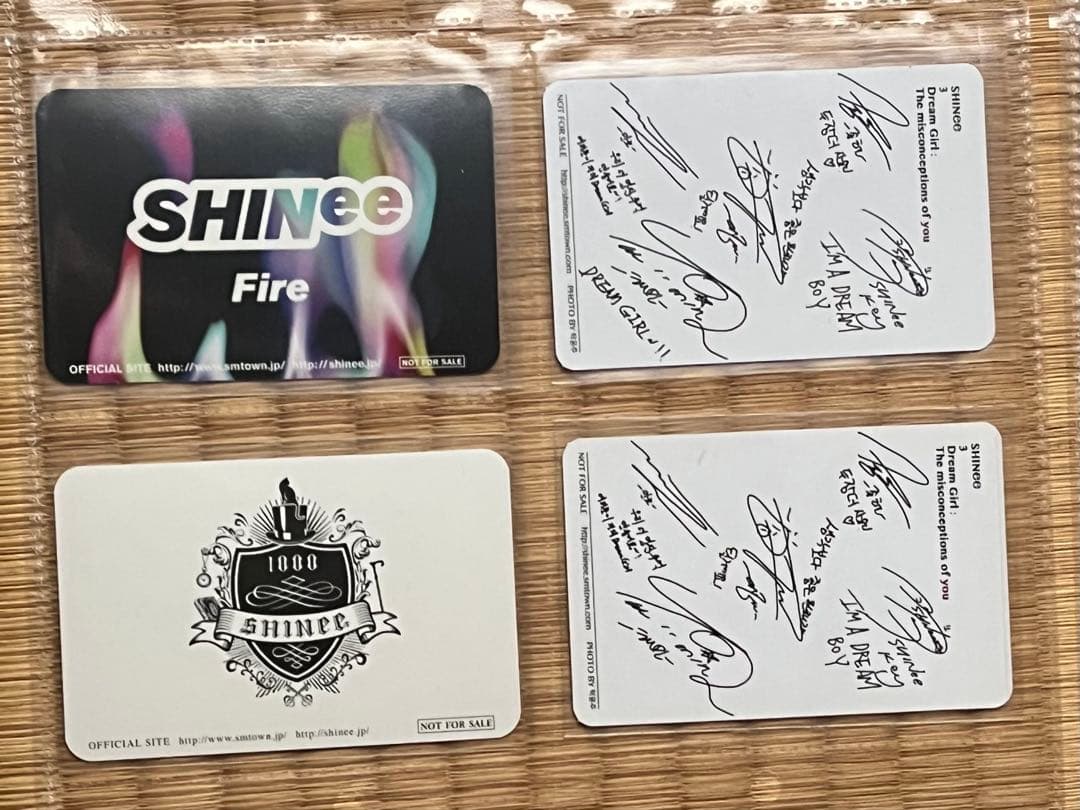 SHINee カードセット