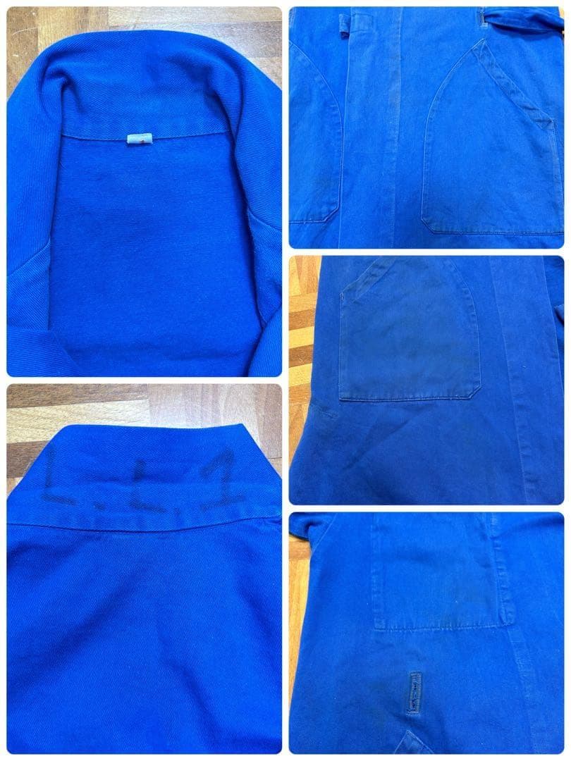 60s フランス製 Au Molinel タイロッケン ワークコート S165