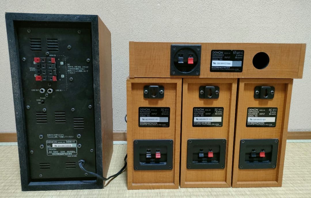 DENON　DSW-11 SC−11C SC-V11
