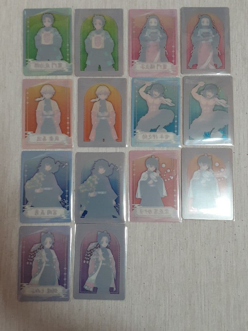 鬼滅の刃 ナムコ 参ノ章 特典 クリアカード