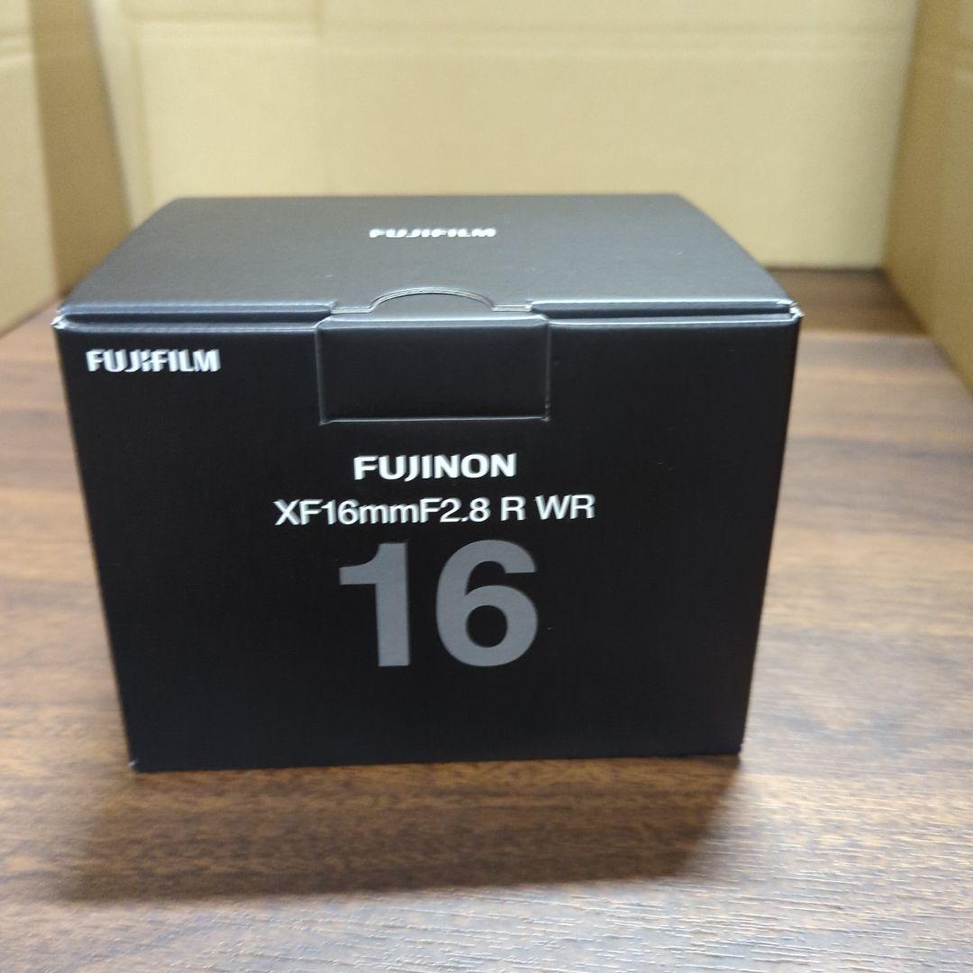 FUJIFILM XF16mmF2.8 R WR ブラック 単焦点 新品