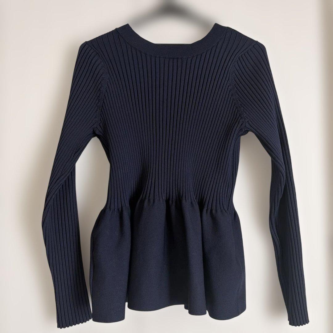 ガリャルダガランテ　ペプラム2wayカーデ ネイビー